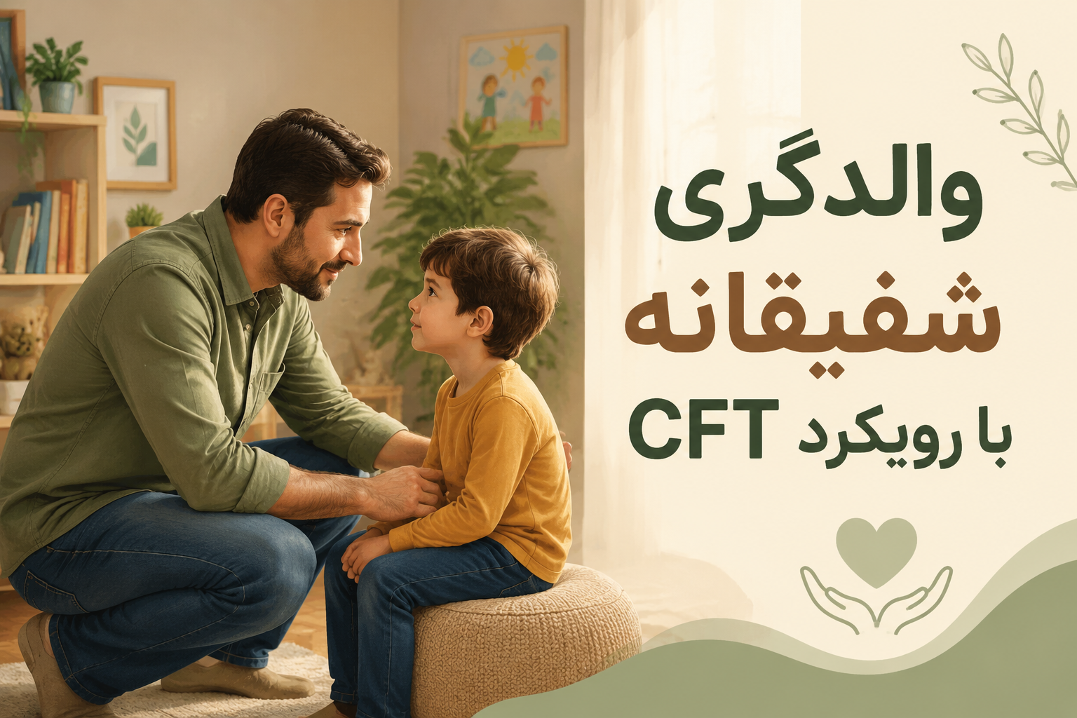 والدگری با رویکرد شفقت ورزی CFT